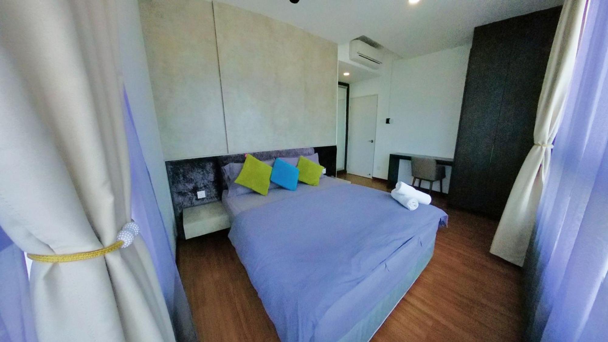 9Pax 2R2B Family Suite, I-City, I-Suite, Hyde, Beside Theme Park, Wifi 50-55" Smart Tv Shah Alam Luaran gambar